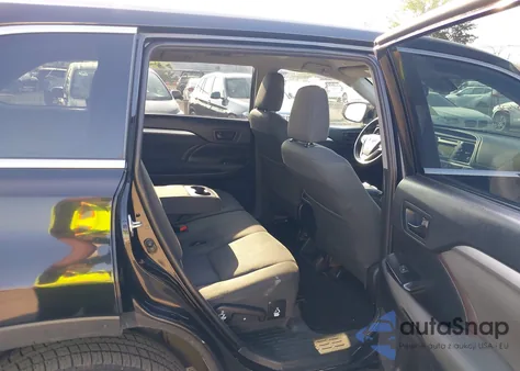 2019 Toyota Highlander Le from USA, damaged, VIN 5TDBZRFH7KS982318